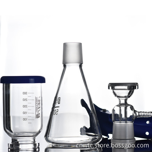Lab Glass Filtration Set: 250ml, 500ml, and 1000ml Vacuum Filtration Equipment